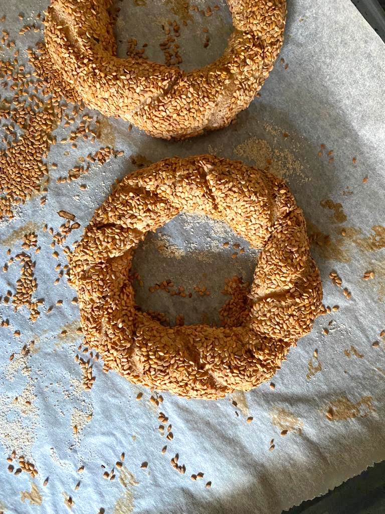 Glutensiz Ekşi Mayalı Vegan Sokak Simidi