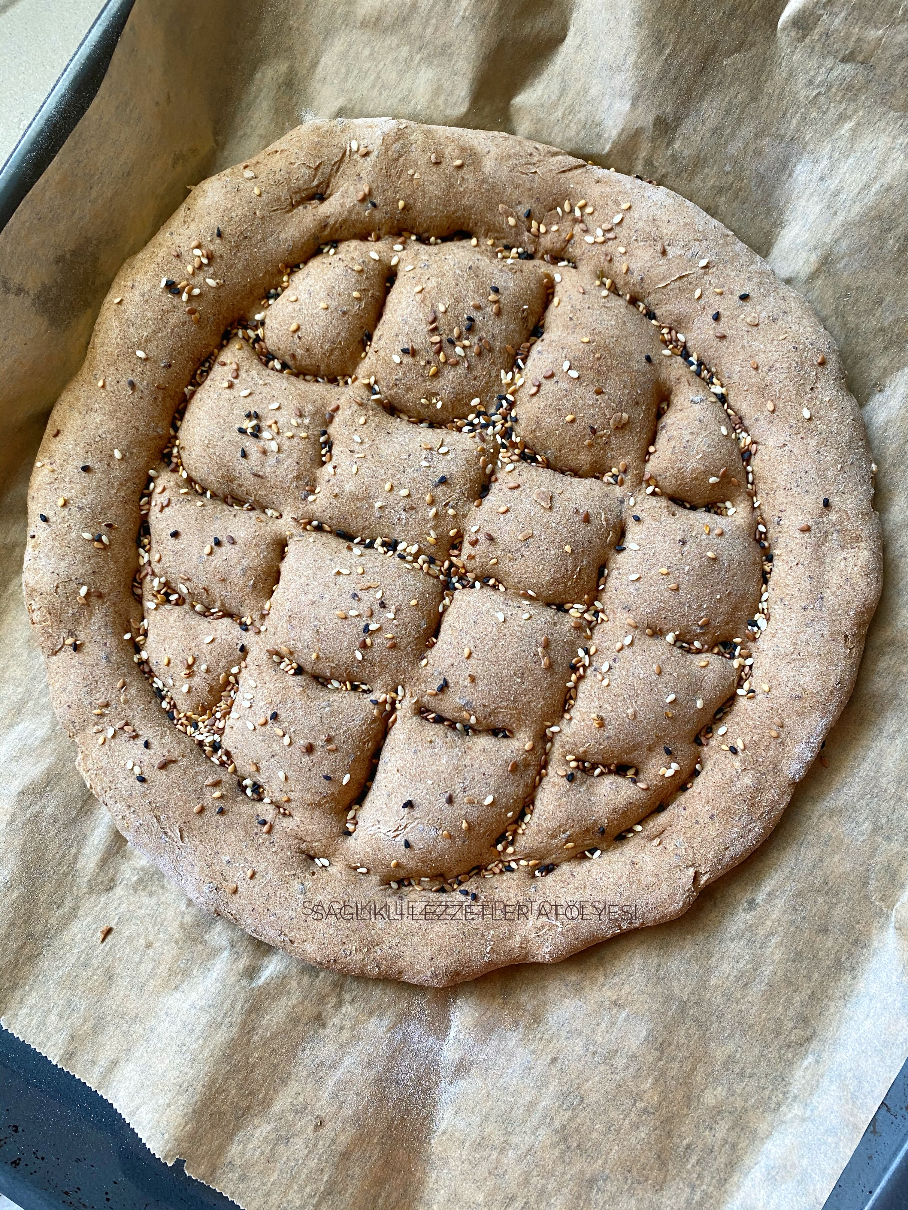 Vegan Glutensiz Ramazan Pidesi 2